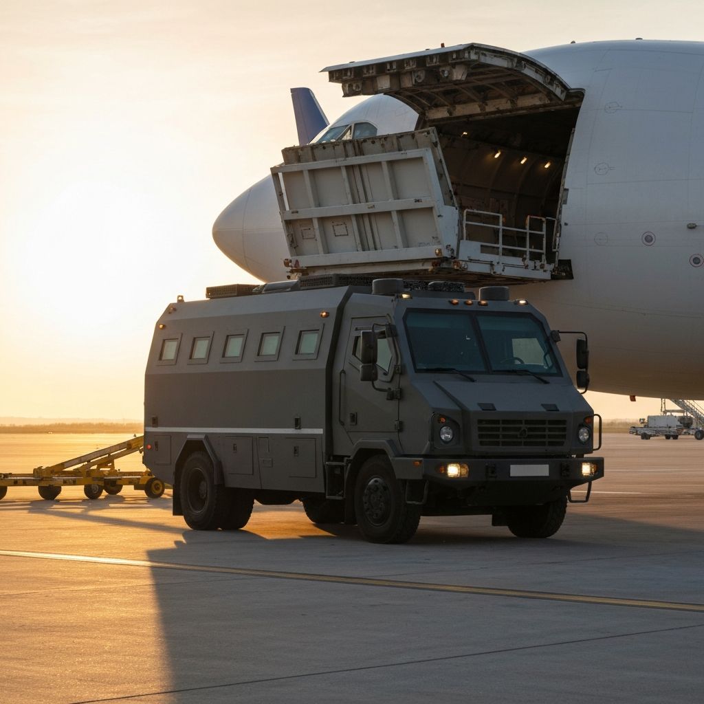 Secure logistics and international shipping